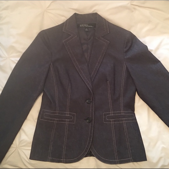 Kasper Jackets & Blazers - Women’s Tailored Denim Blazer - Never Worn